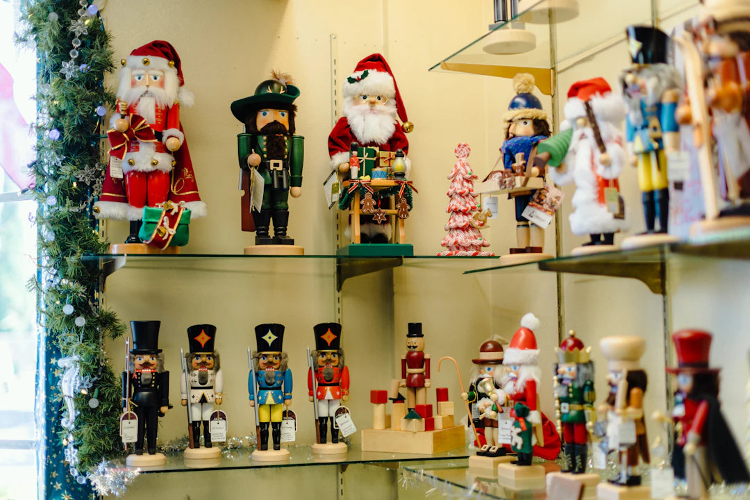 Charming Vintage Snowman and Santa Figurines for Collectors
