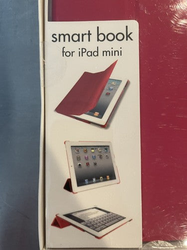 Red iHome Smart Book Case for iPad Mini