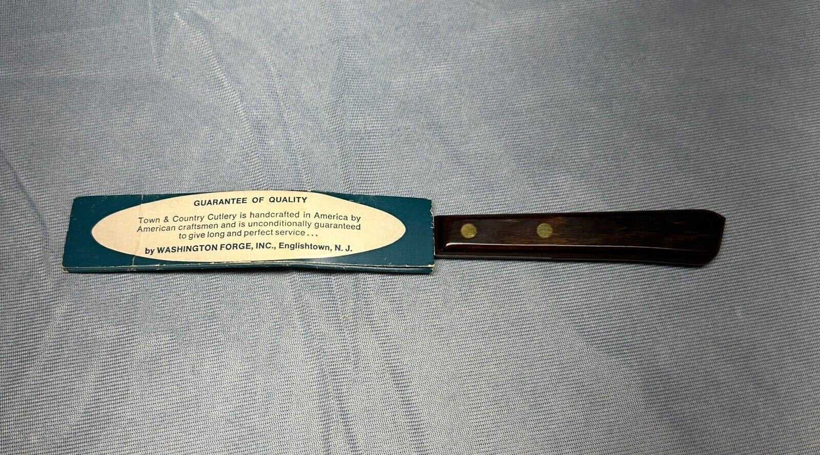 Vintage Town & Country Washington Forge USA Stainless Steel Pot Fork Roast Fork