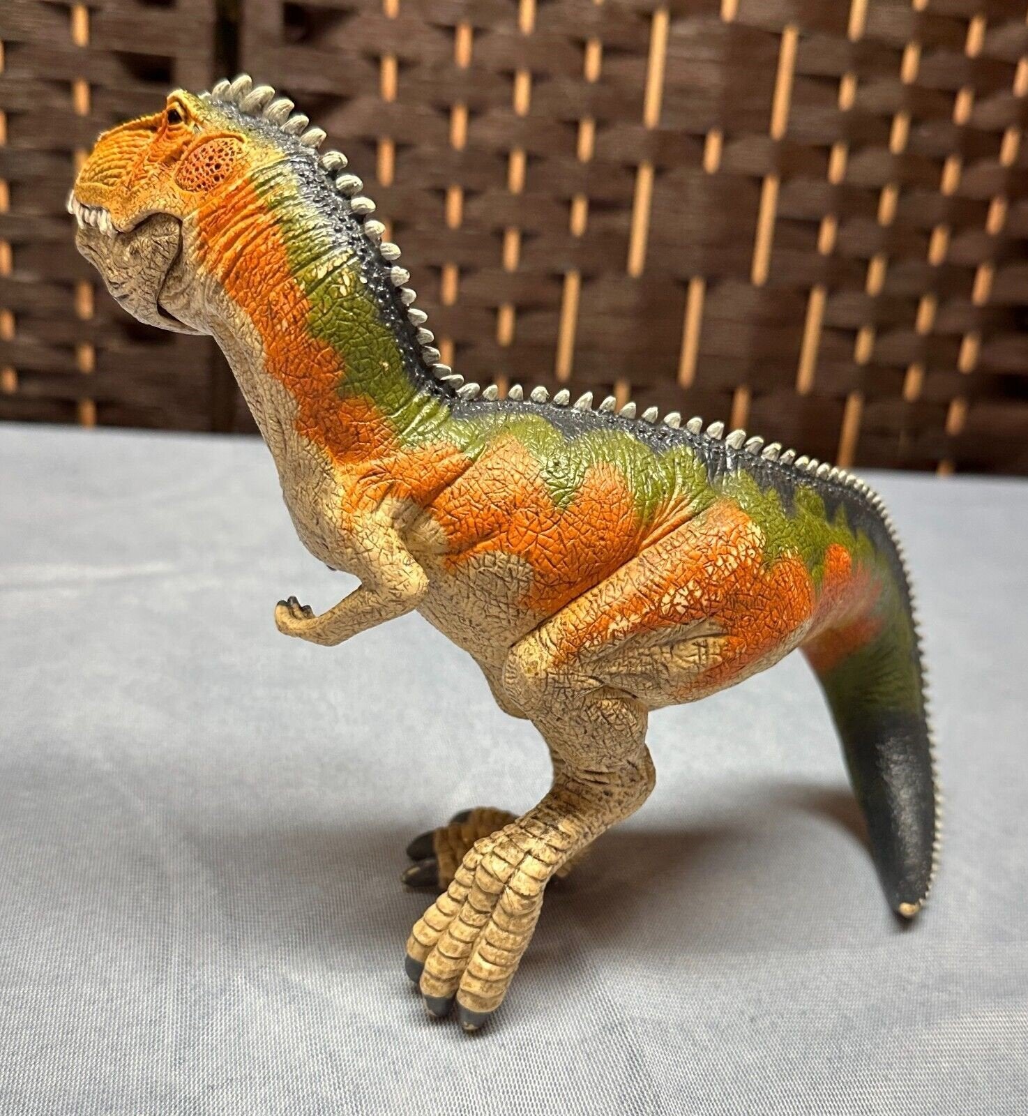 Schleich T-Rex Movable Jaw Action Figure D-73527 9"x6.5"T Excellent Condition