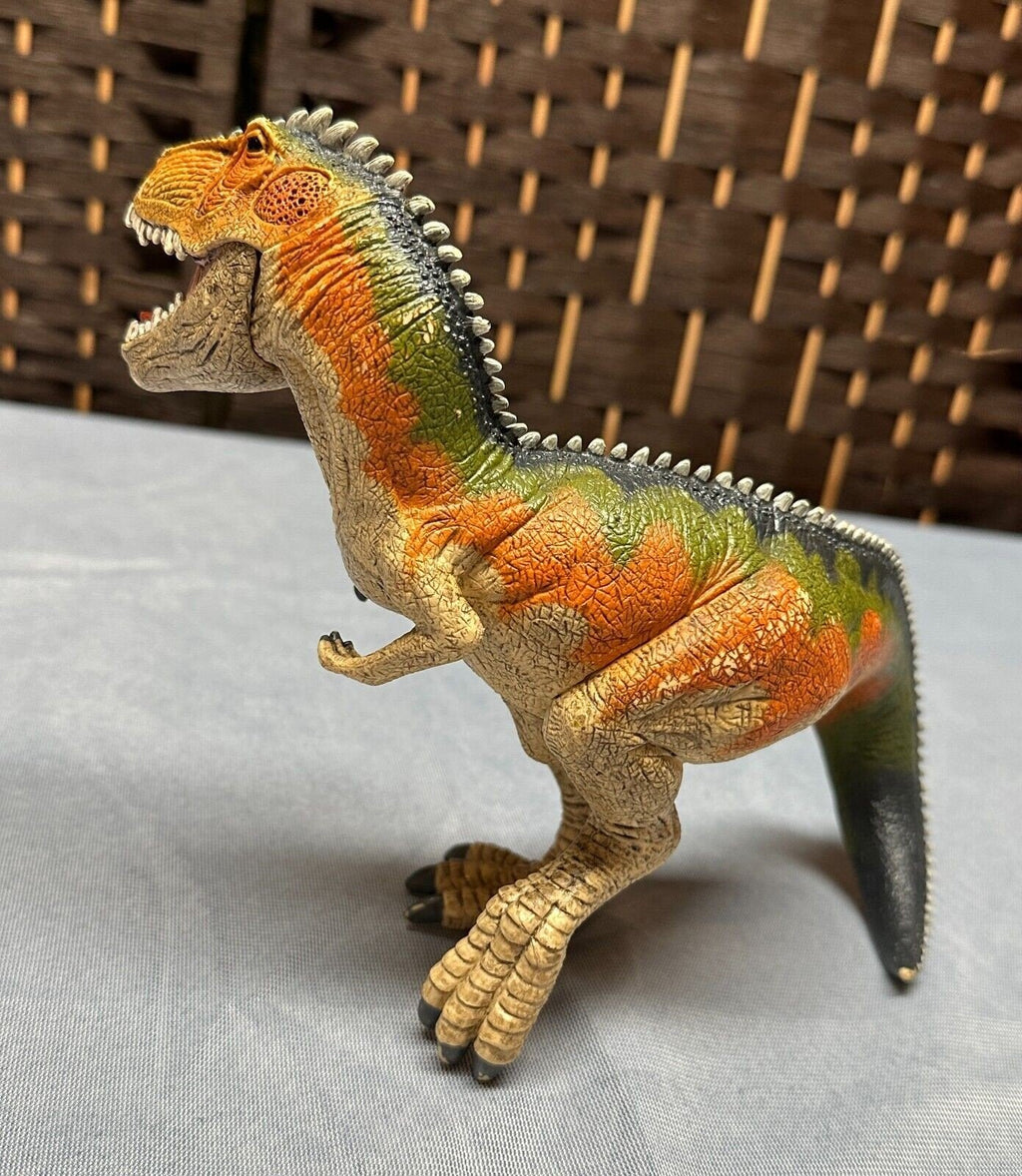Schleich T-Rex Movable Jaw Action Figure D-73527 9"x6.5"T Excellent Condition