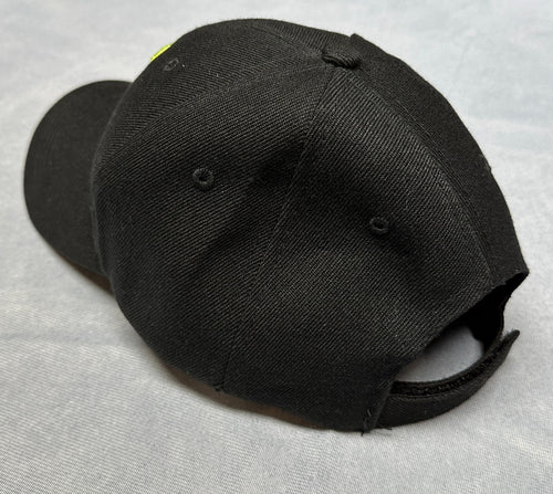 Black Vintage Adjustable OSFM Monster Energy Drink Hat Cap /w Logo Wool Acrylic