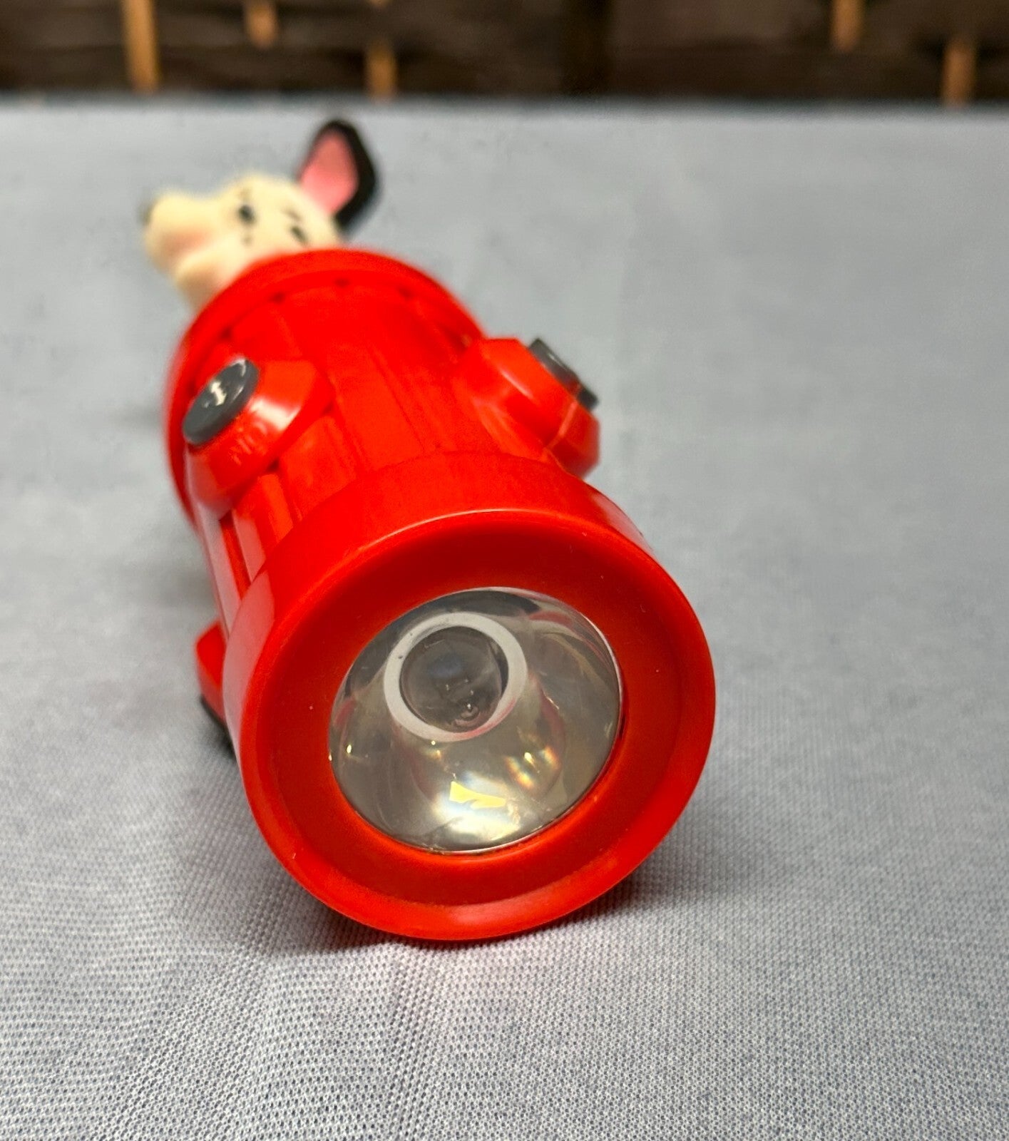 Disney 101 Dalmatians Vintage Red Flashlight Still Works