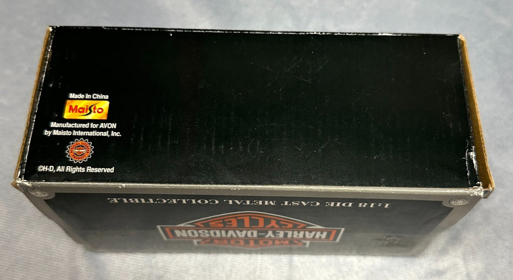 Avon/Maisto 2000 FLHRC Dyna Low Rider Harley Davidson 1:18 Die Cast Metal NIB