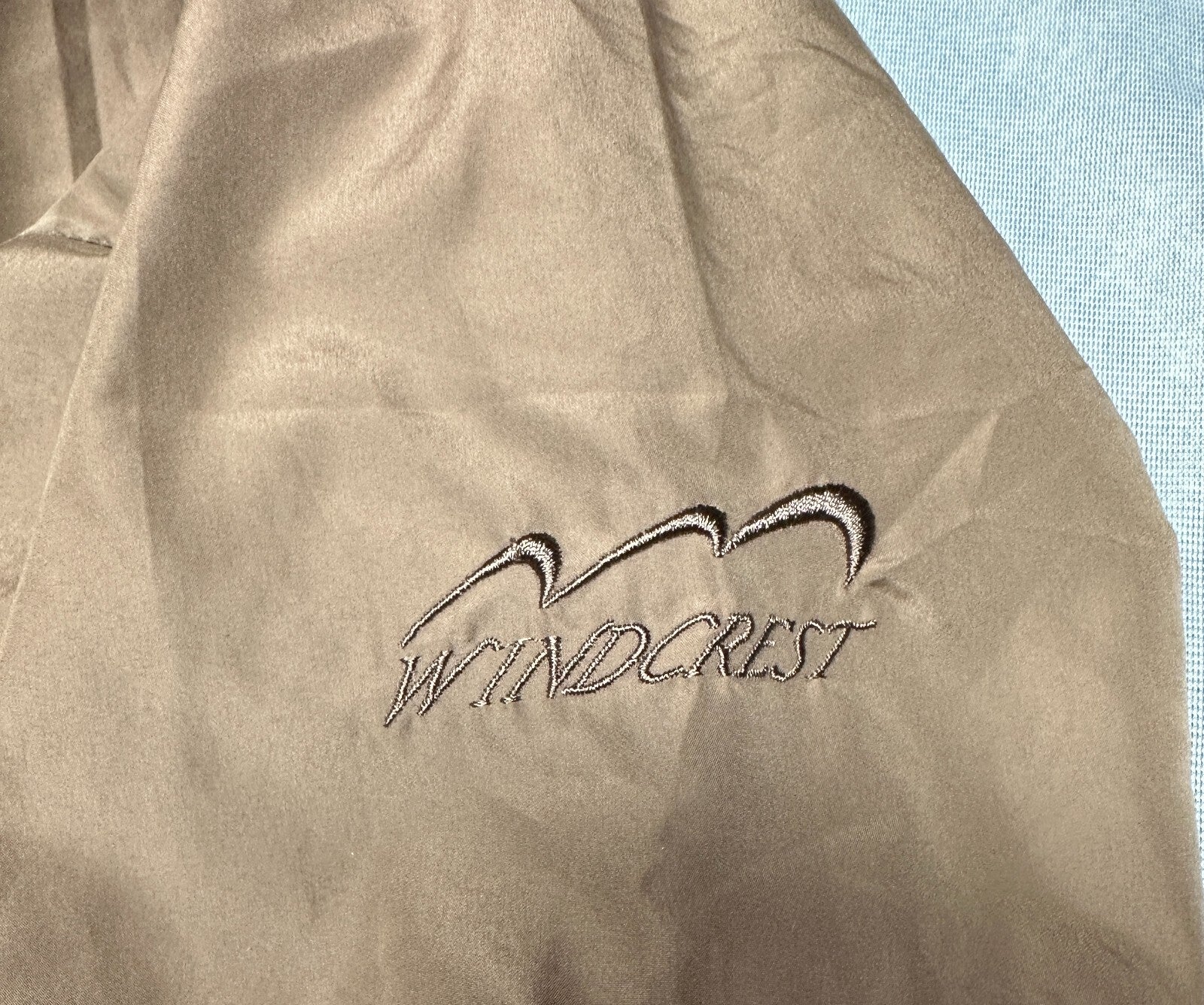 Cabelas Pullover Womens 2XL Brown Windbreaker V Neck Casual Golf "Windcrest"