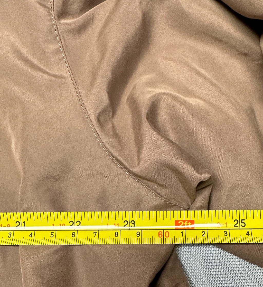 Cabelas Pullover Womens 2XL Brown Windbreaker V Neck Casual Golf "Windcrest"