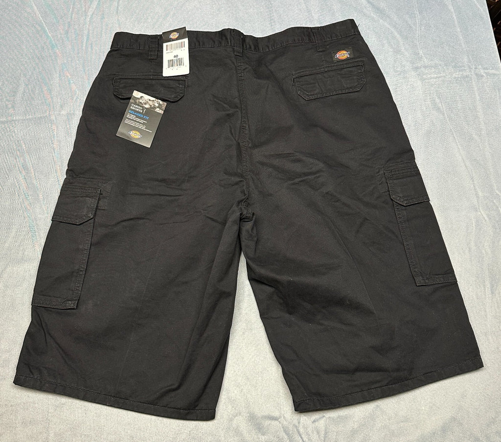 Dickies Cargo Shorts Mens Size 40 Black NWT Work Casual