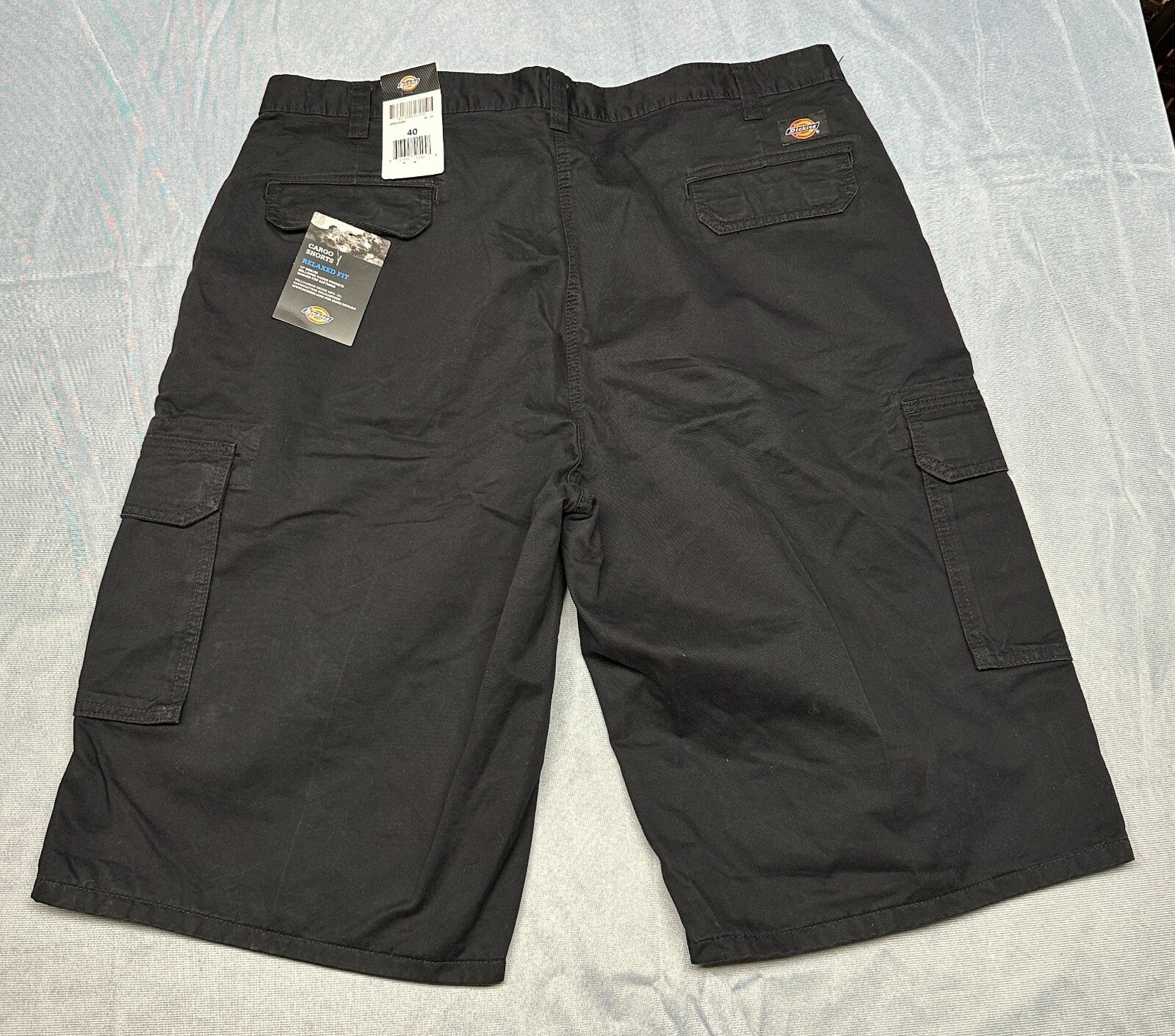 Dickies Cargo Shorts Mens Size 40 Black NWT Work Casual