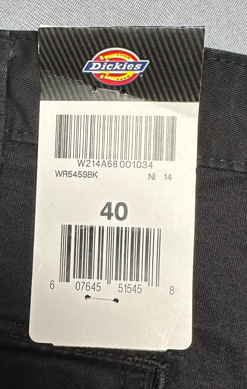 Dickies Cargo Shorts Mens Size 40 Black NWT Work Casual