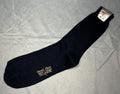 Vintage Le Mans Casual Crews 100% Soft Cotton Socks Black 1 Pair NWT NOS Size 11