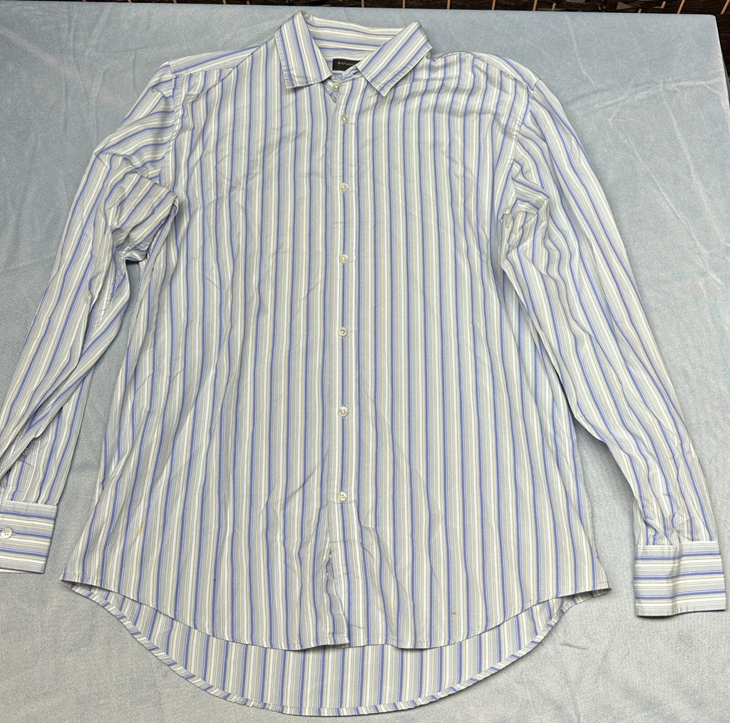 Banana Republic Shirt Mens XL Button Down Soft Classic Fit Shirt **Coffee**