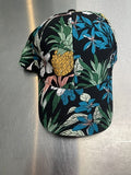 Black Hawaiian Unisex Hawaiian Hat