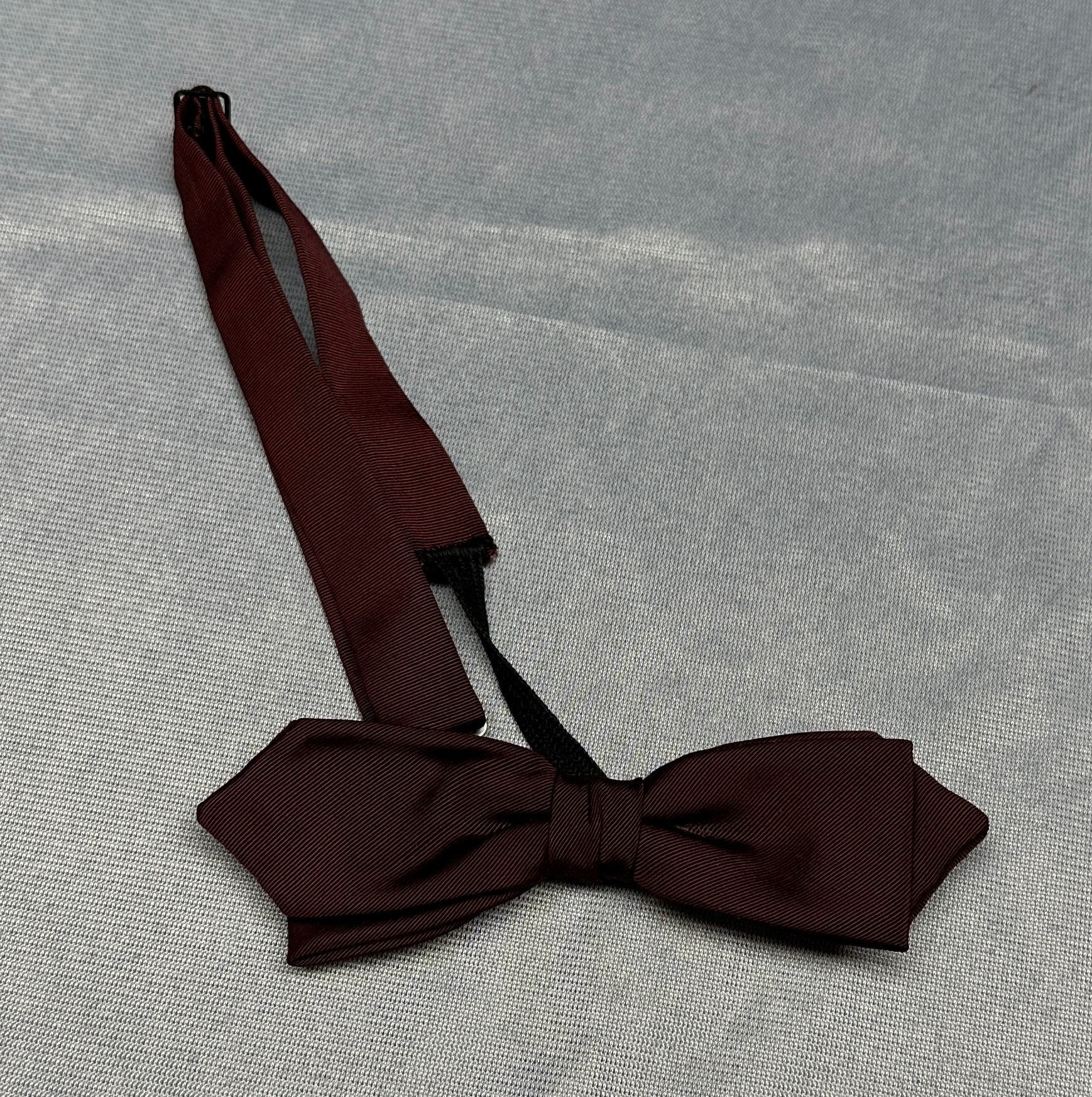 Vintage Men's Bowtie Silk Patterned Adjustable Necktie Formal Clothing Accessory