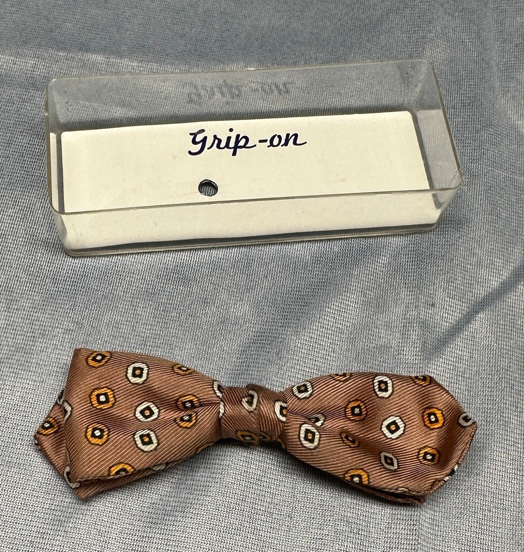 Vintage Men's Bowtie Silk Patterned Adjustable Necktie Formal Clothing Accessory