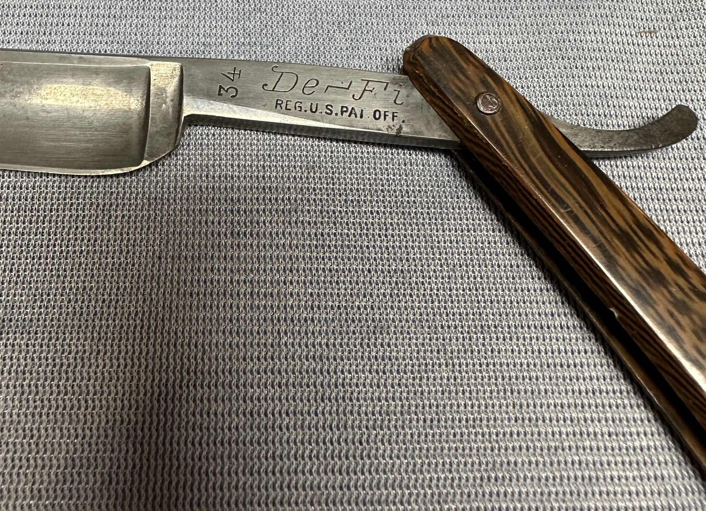 Vintage Wester Bros Germany Straight Razor De-Fi #34