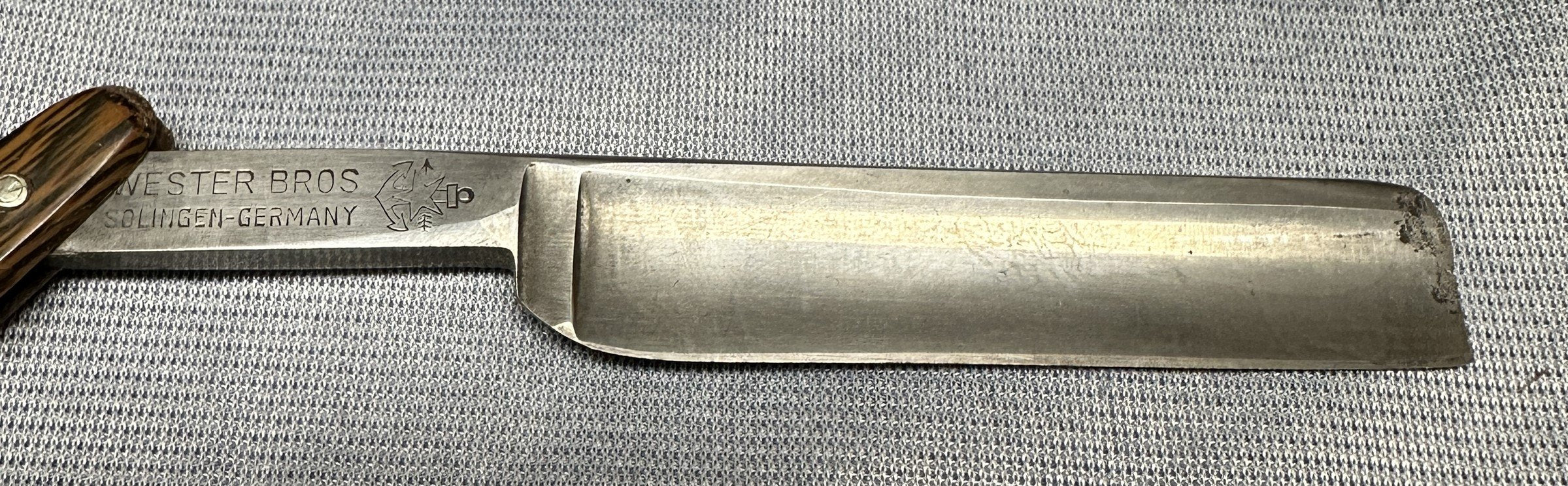 Vintage Wester Bros Germany Straight Razor De-Fi #34