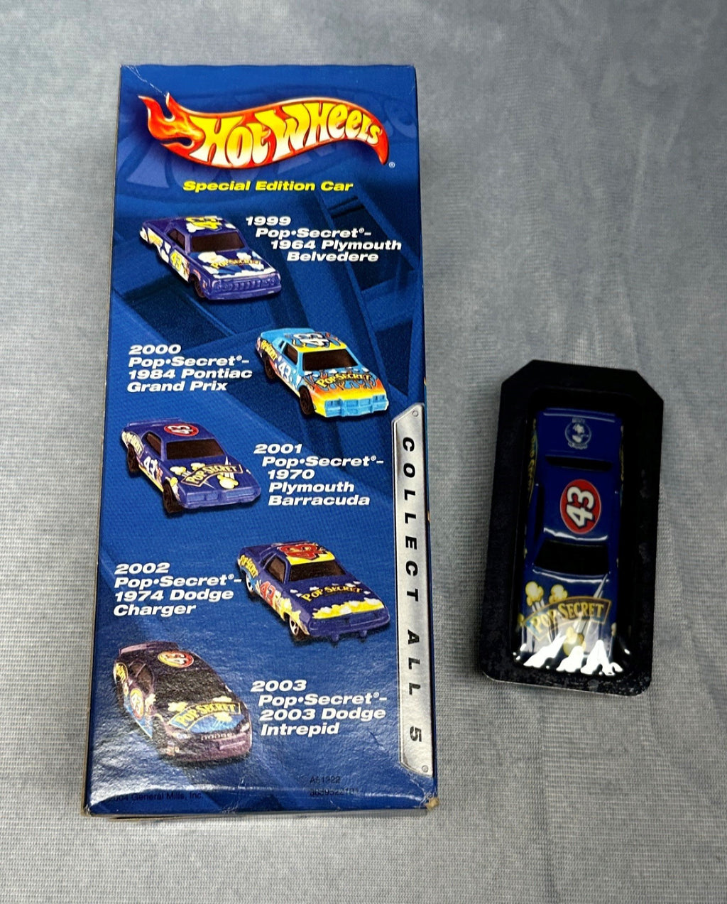 RARE 2001 Hot Wheels Pop Secret Promo '70 Barracuda NIB/NOS VHTF Collector Car