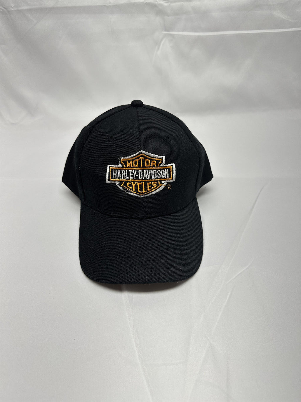 Harley-Davidson Motor Cycles Black Mens Hat Adjustable One-Size NWOT