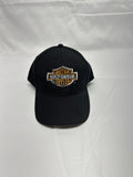 Harley-Davidson Motor Cycles Black Mens Hat Adjustable One-Size NWOT