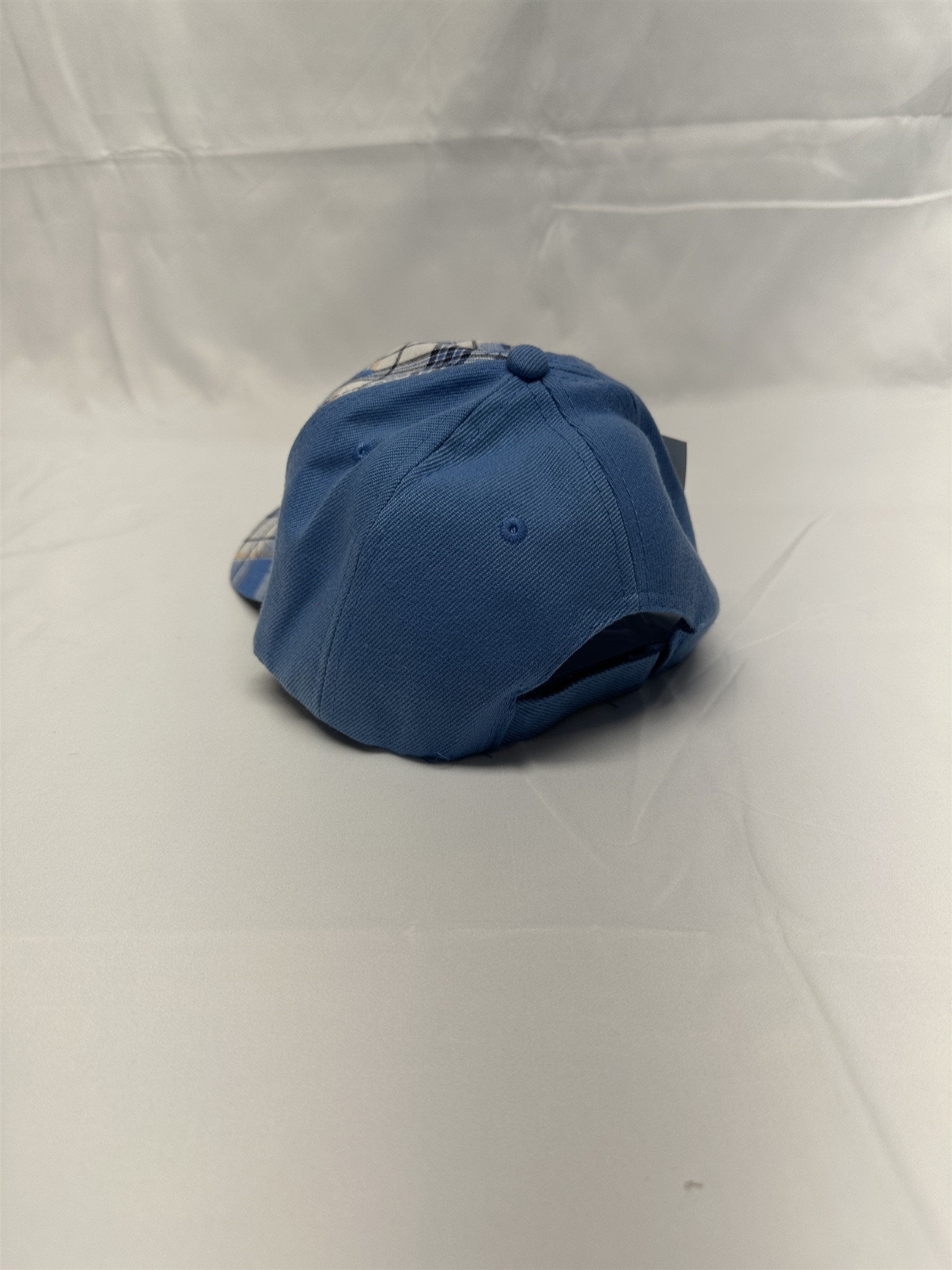 Blue Plaid UFC Ultimate Fighting Championship Adjustable Hat Cap