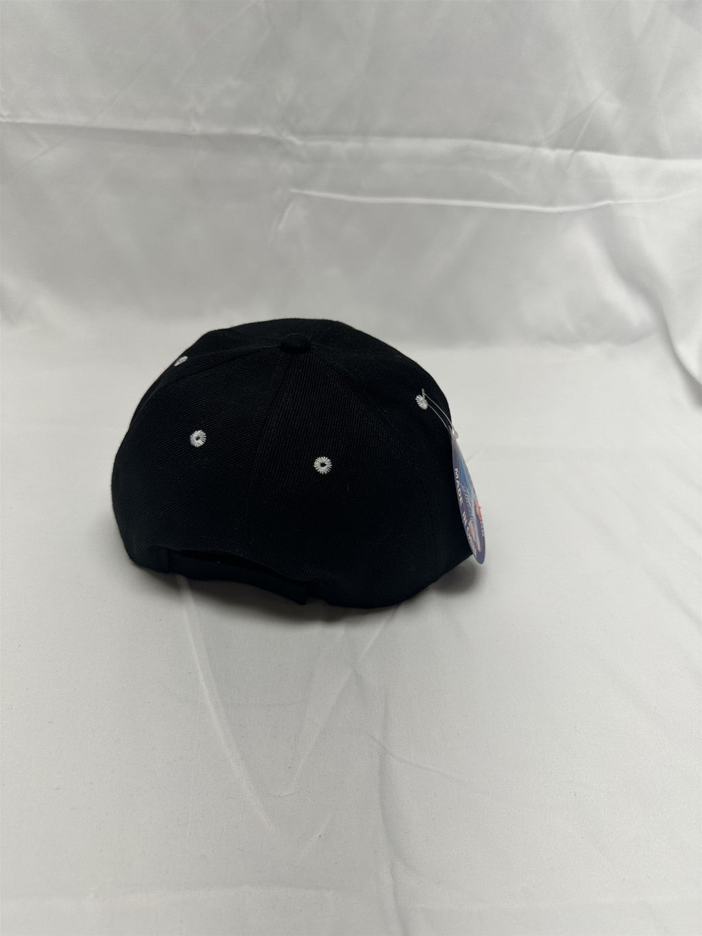 Black American Flag Eagle USA Mens Adjustable Hat Cap NWT