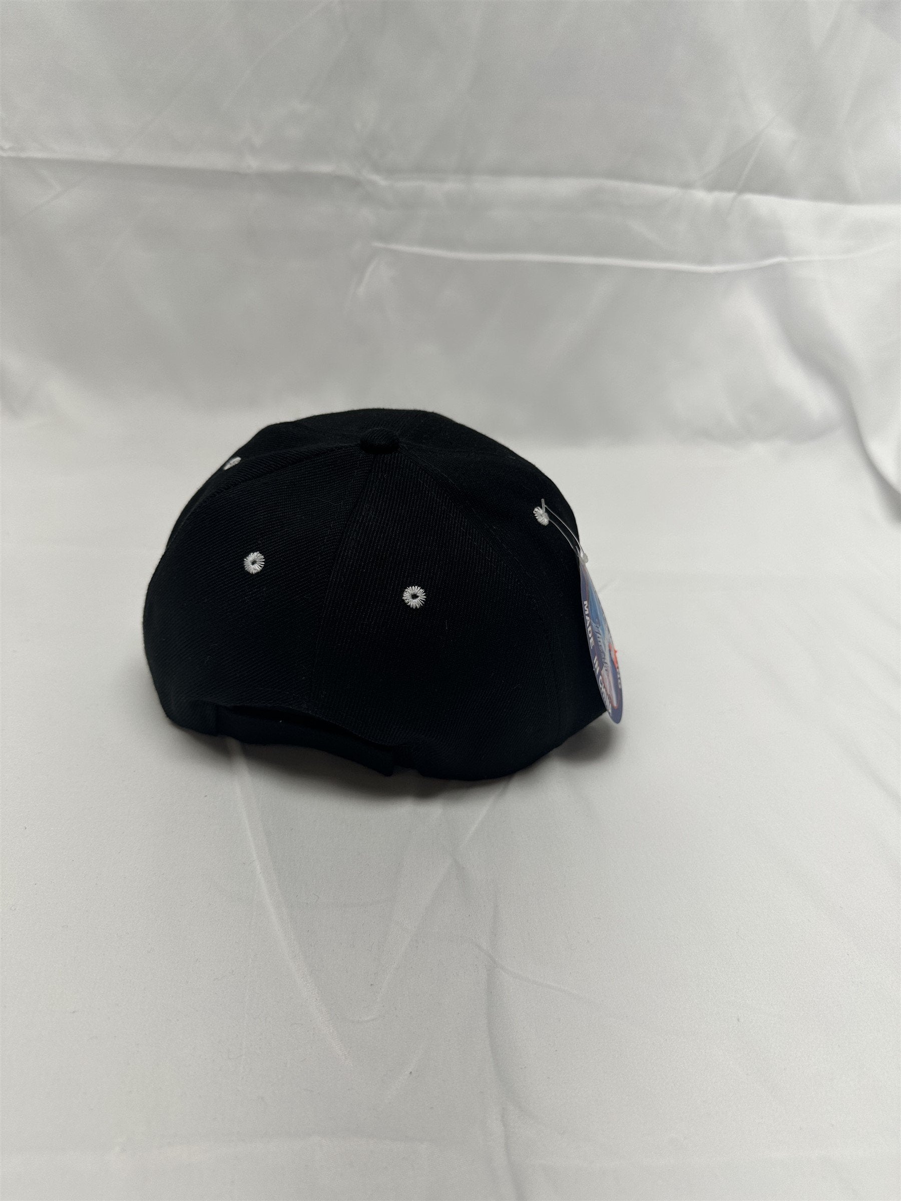 Black American Flag Eagle USA Mens Adjustable Hat Cap NWT