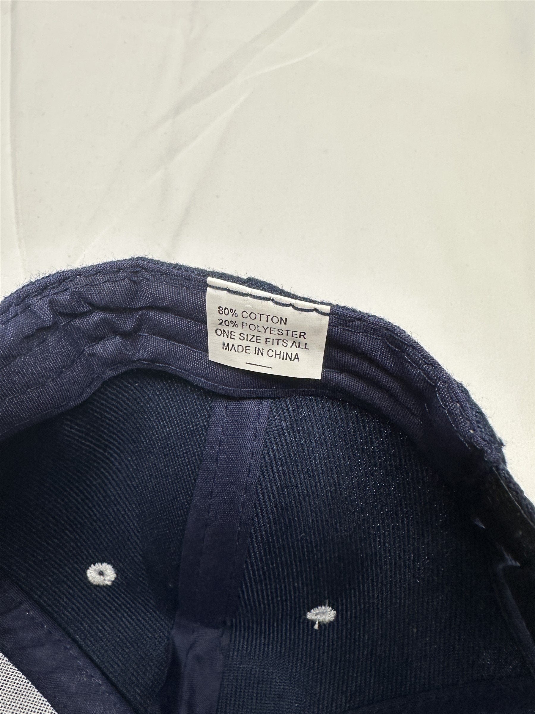 Navy Blue American Flag Eagle USA Mens Adjustable Hat Cap NWT