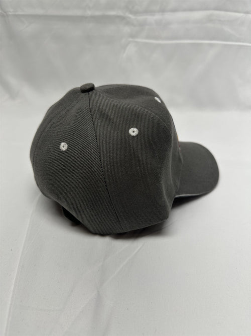 Gray American Flag Eagle USA Mens Adjustable Hat Cap NWOT