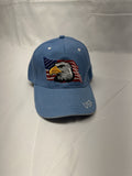 Blue American Flag Eagle USA Mens Adjustable Hat Cap NWT