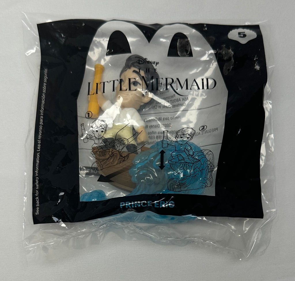 McDonald's The Little Mermaid Prince Eric Happy Meal Toy Action Figure Figurine