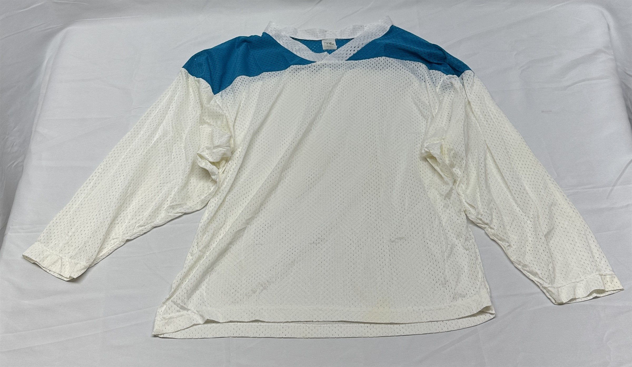 Vintage CMT Blues 100% Mesh Jersey Size Small Made In The USA