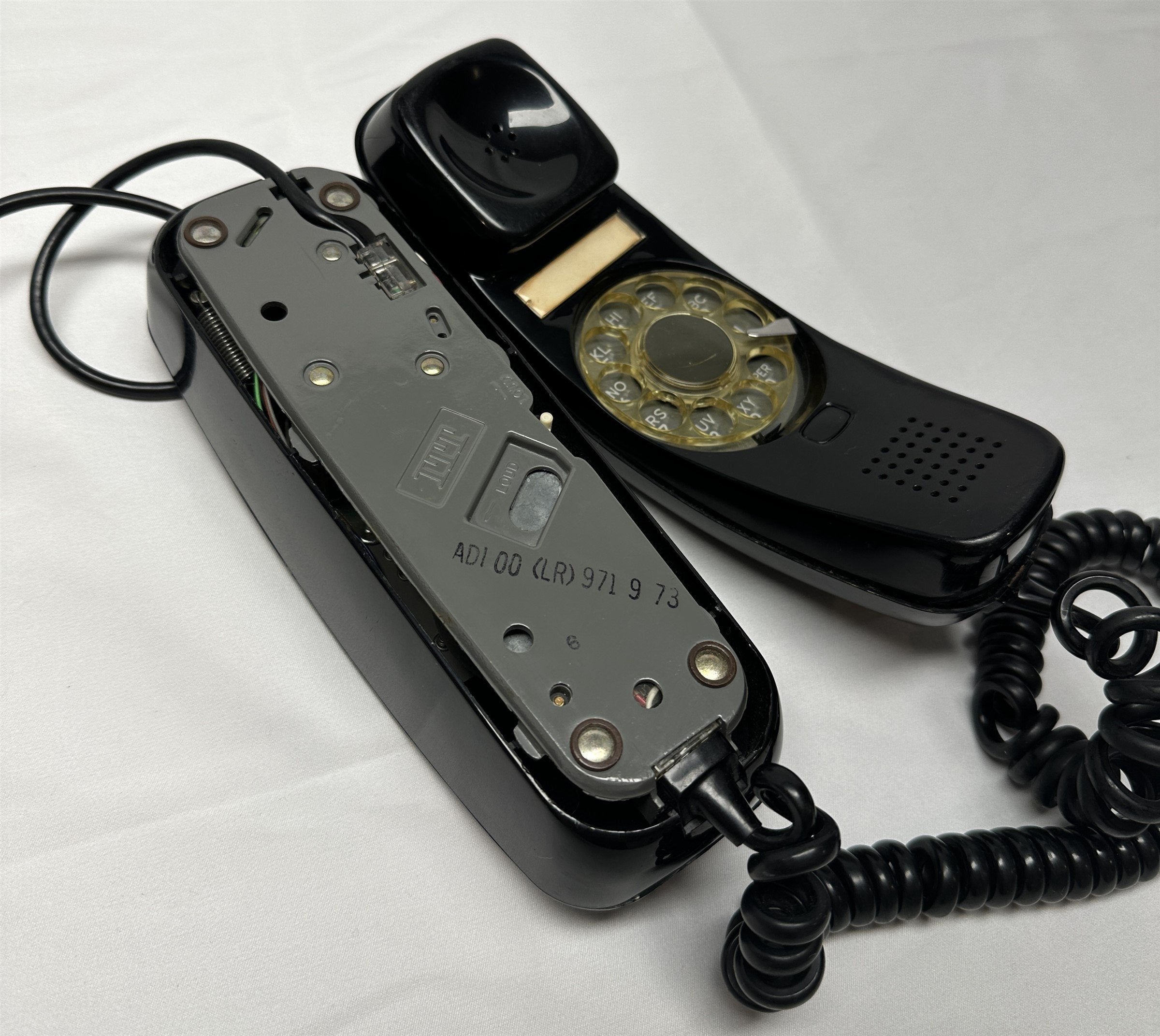 Vintage ITT Princess Rotary Desk Table Telephone /w Cord Great Condition