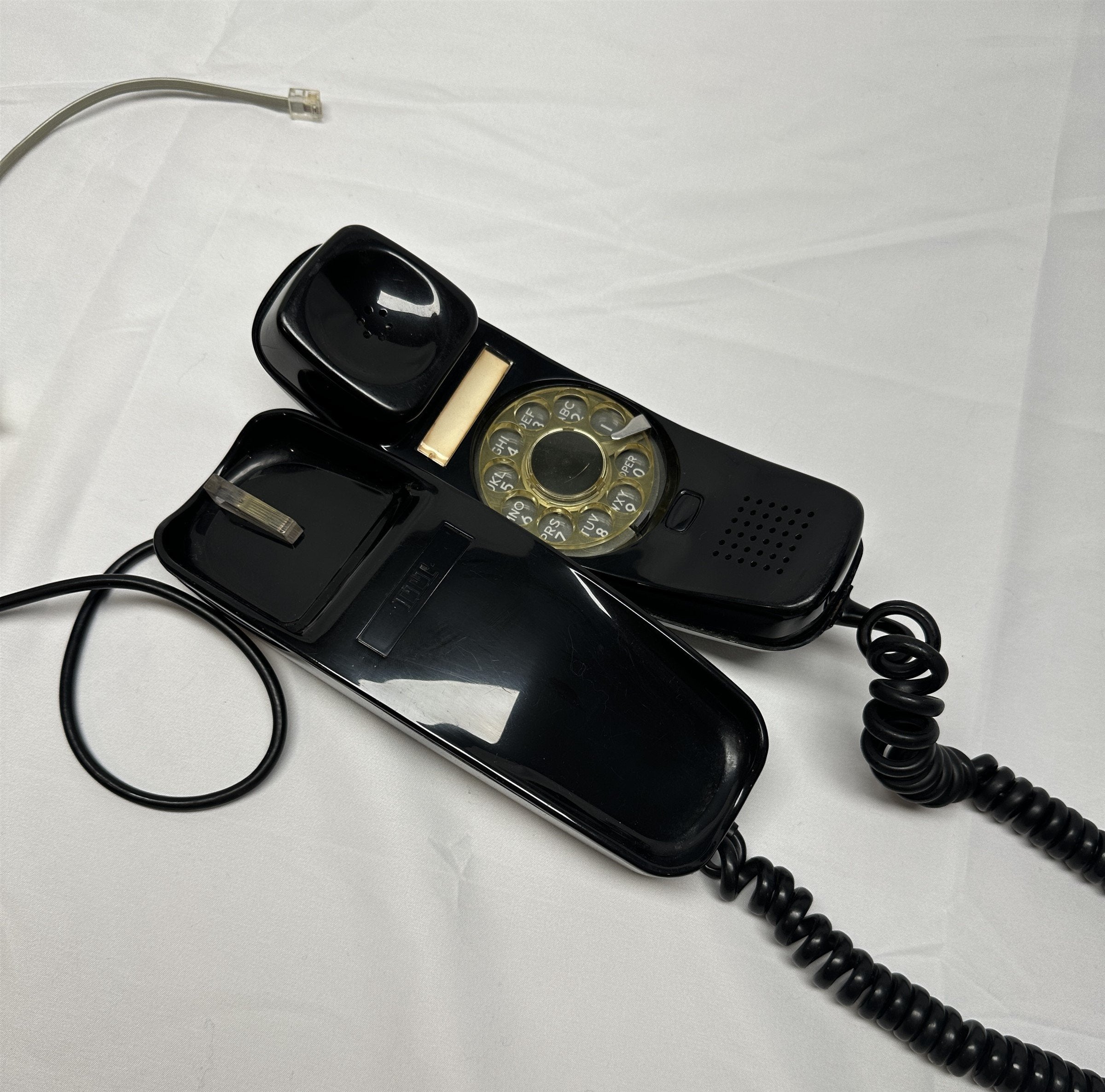 Vintage ITT Princess Rotary Desk Table Telephone /w Cord Great Condition