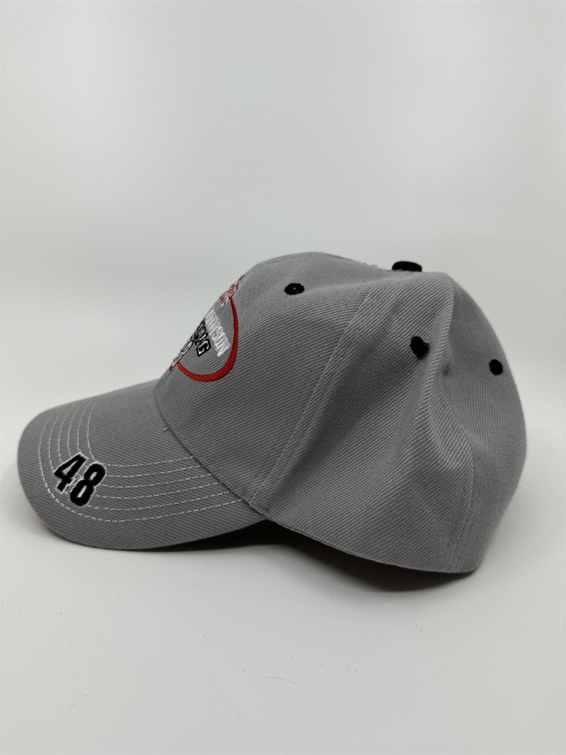 Unisex Gray NASCAR 48 Jimmie Jonson Racing Hat Adjustable Cap NWT *SEE DESC