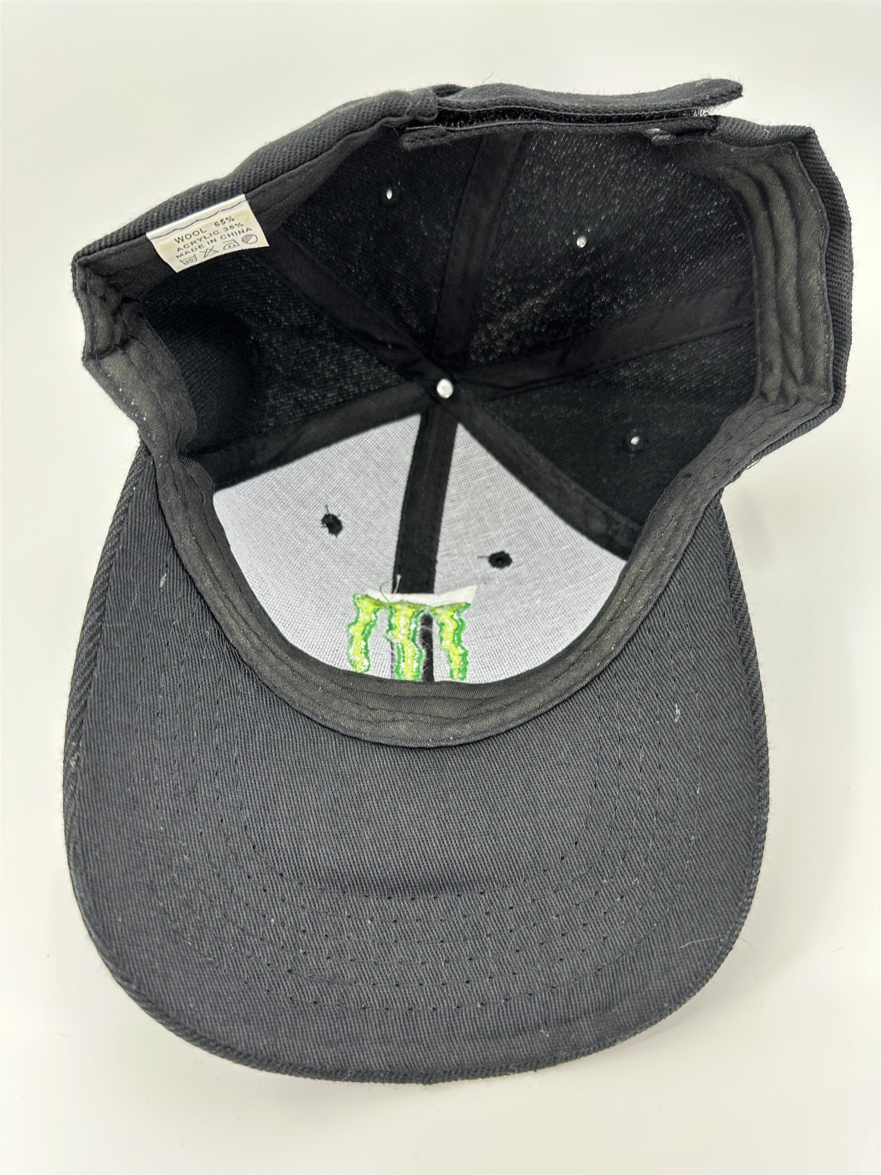 Unisex Black Monster Energy Hat Adjustable Cap *SEE DESC