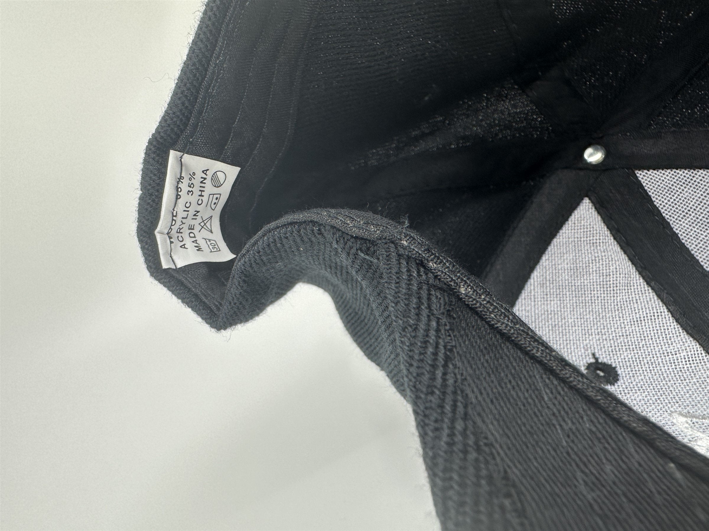 Retro Black Fox Monster Adjustable Hat