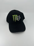 Retro Black Fox Monster Adjustable Hat