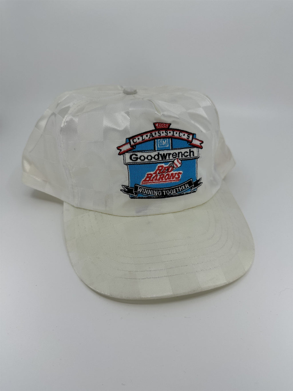 1993 Classics Goodwrench Red Barons Winning Together Vintage Nylon Baseball Hat