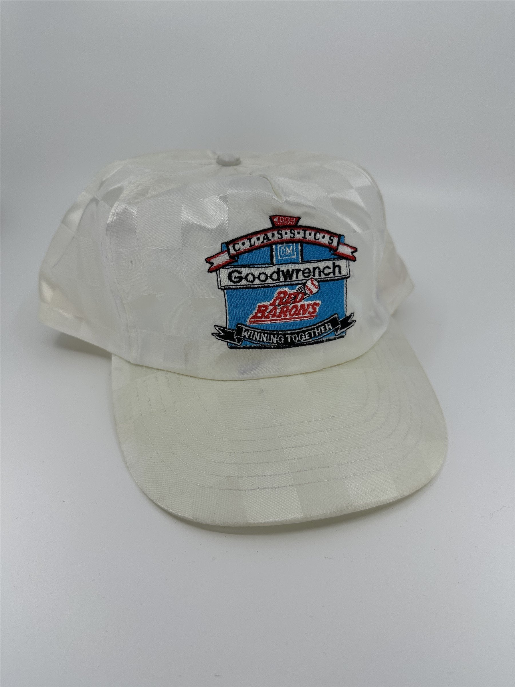 1993 Classics Goodwrench Red Barons Winning Together Vintage Nylon Baseball Hat