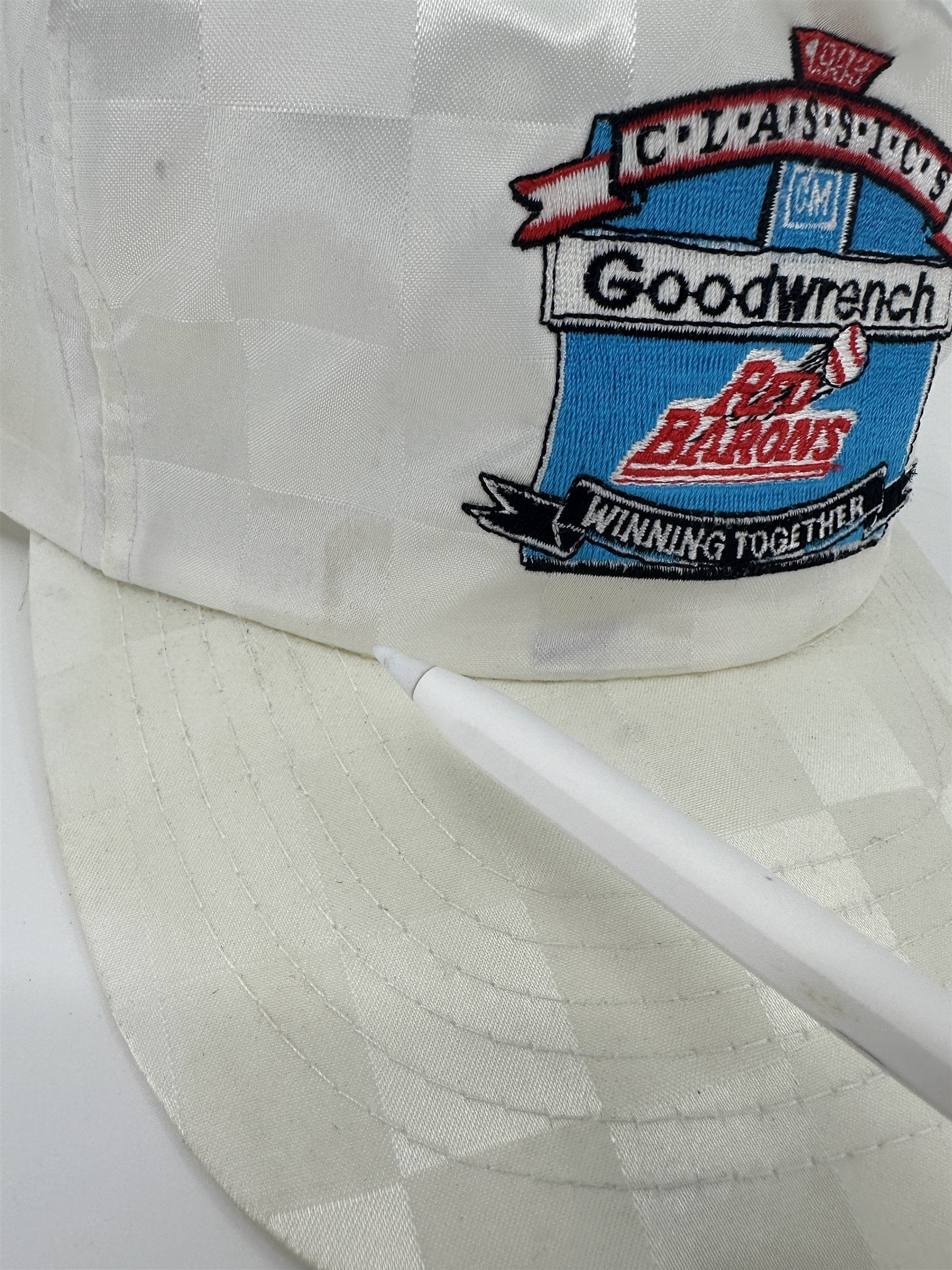 1993 Classics Goodwrench Red Barons Winning Together Vintage Nylon Baseball Hat