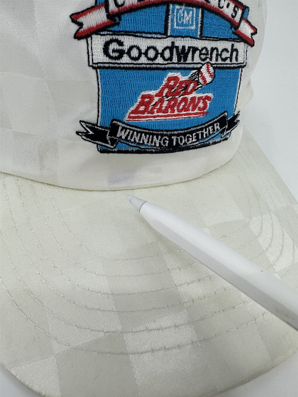 1993 Classics Goodwrench Red Barons Winning Together Vintage Nylon Baseball Hat