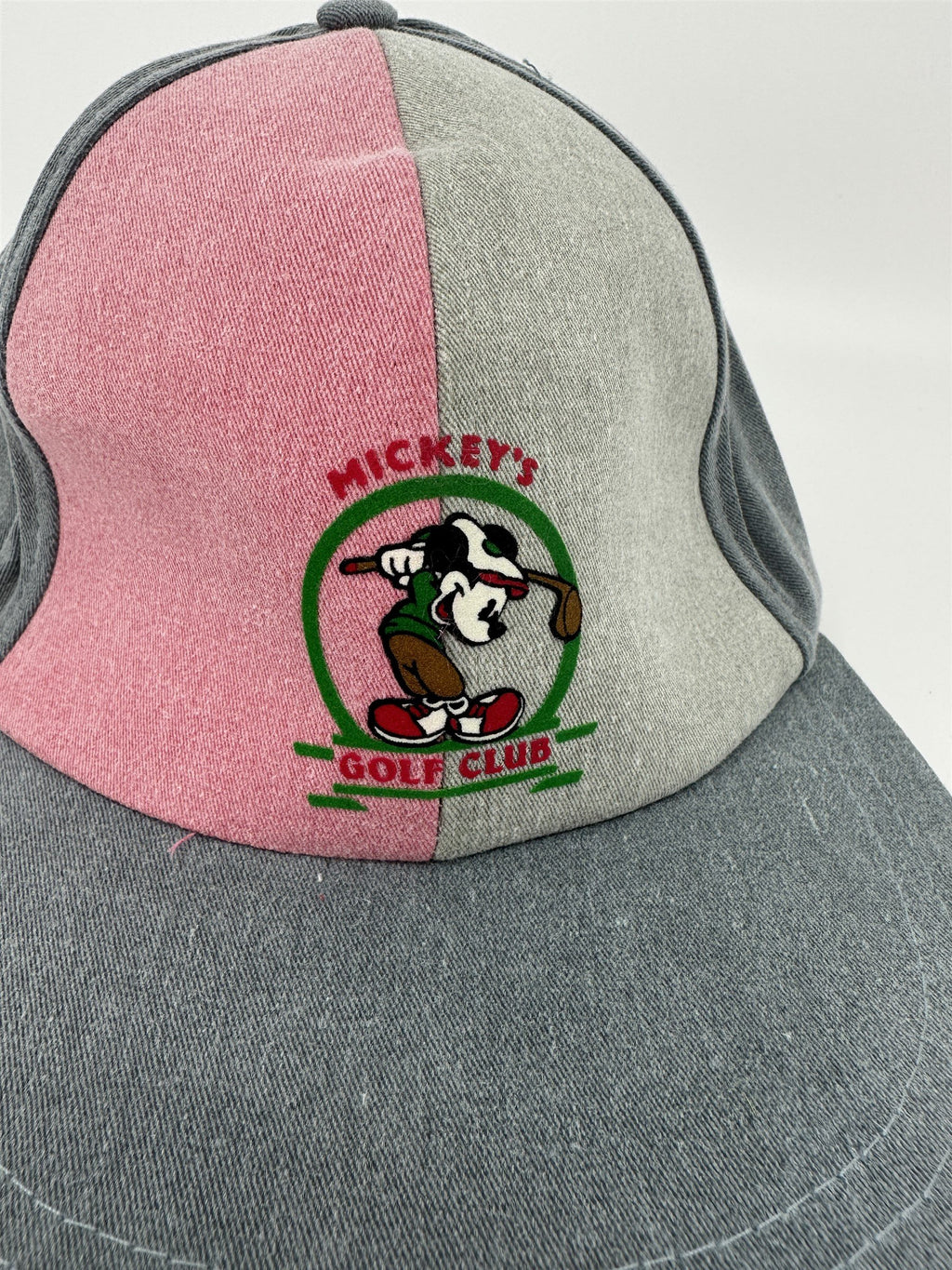 Vintage Mickey's Golf Club Adjustable Disneyana Hat