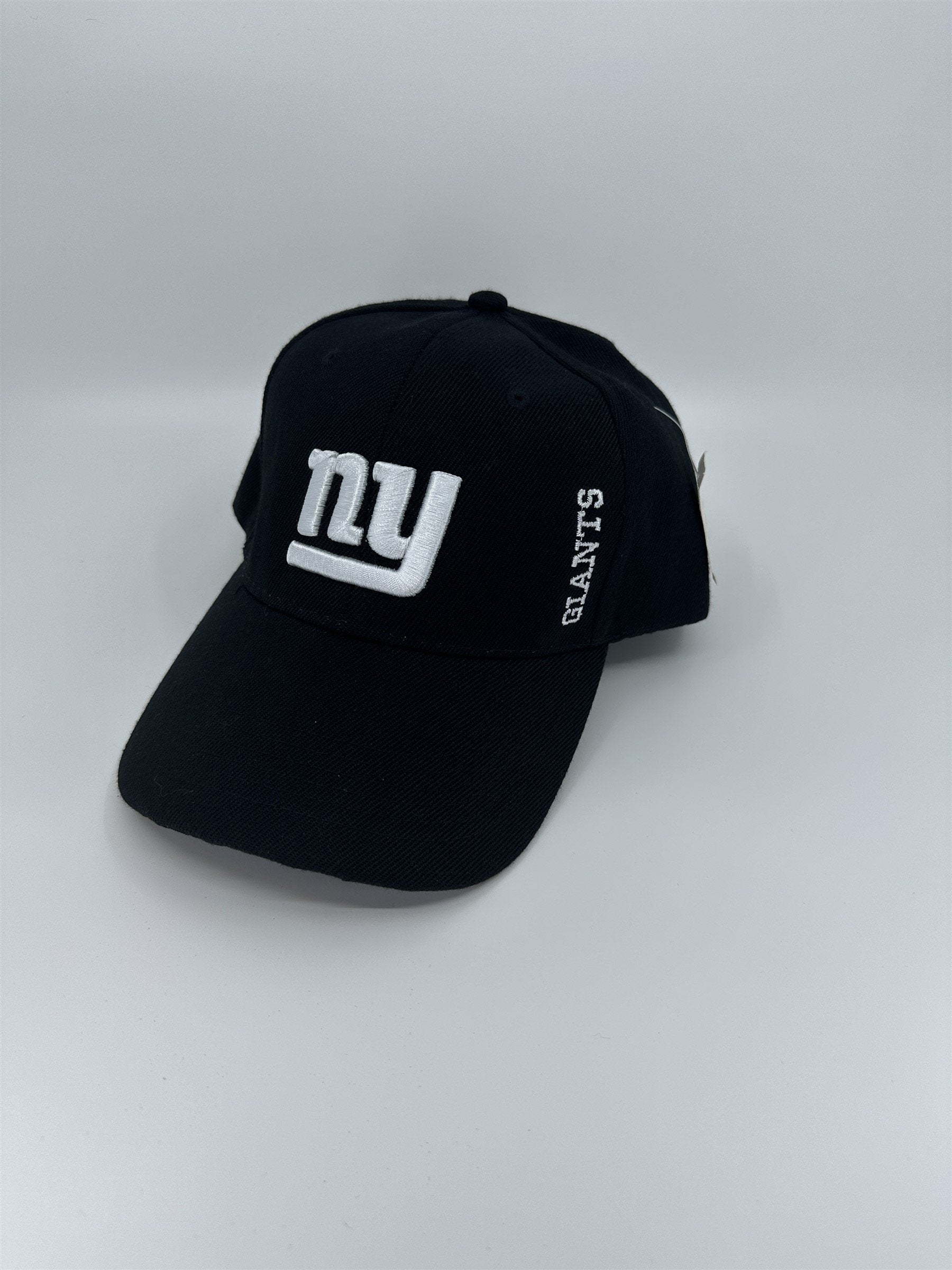 NY Giants Throwback Hat Vintage 90s Style NFL Football Adjustable Cap Black