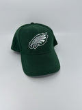 VTG Eagles Hat Kelly Green Color Block THE GAME style Snapback 90s