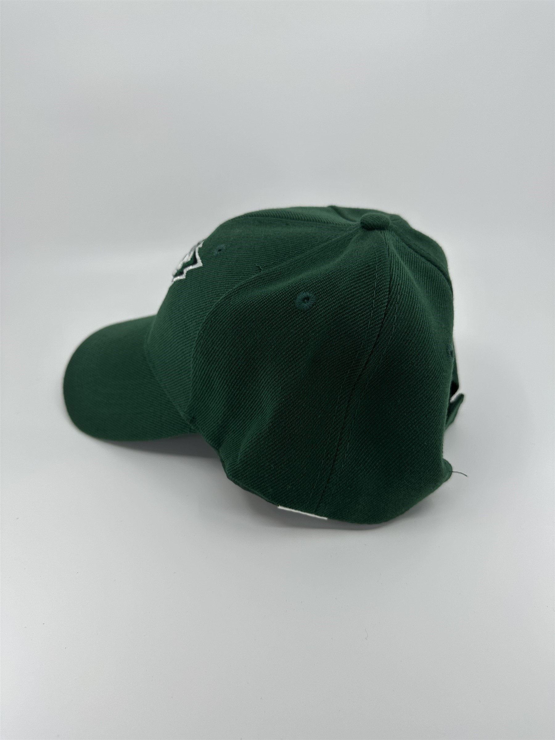 VTG Eagles Hat Kelly Green Color Block THE GAME style Snapback 90s