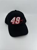 Black NASCAR #48 Jimmie Johnson Hat NWOT