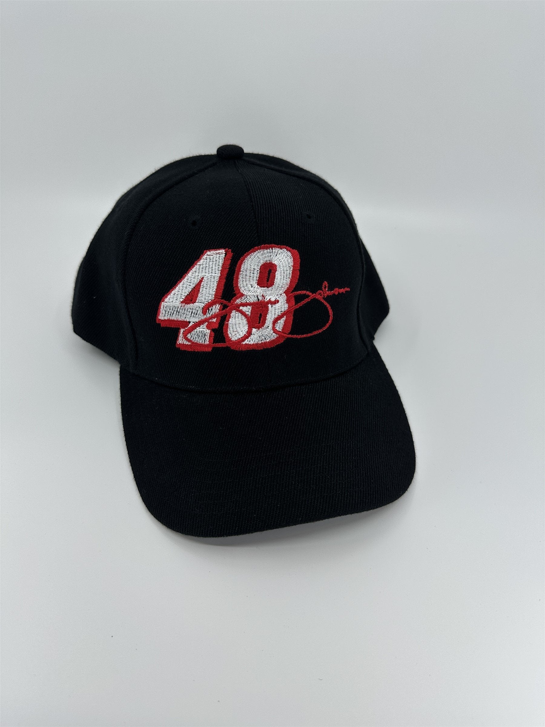 Black NASCAR #48 Jimmie Johnson Hat NWOT