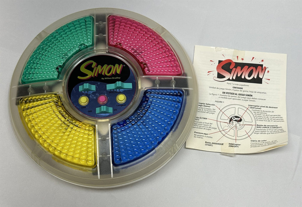 Vintage Milton Bradley Simon The Ultimate Brain Battle *Speakers Do Not Work*