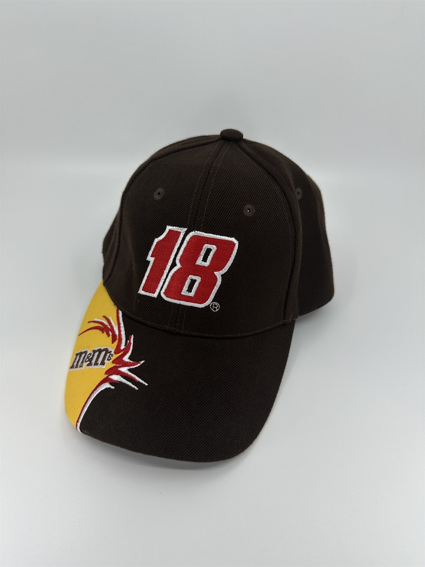 Kyle Busch #18 Brown NASCAR Hat M&Ms Adjustable NWOT