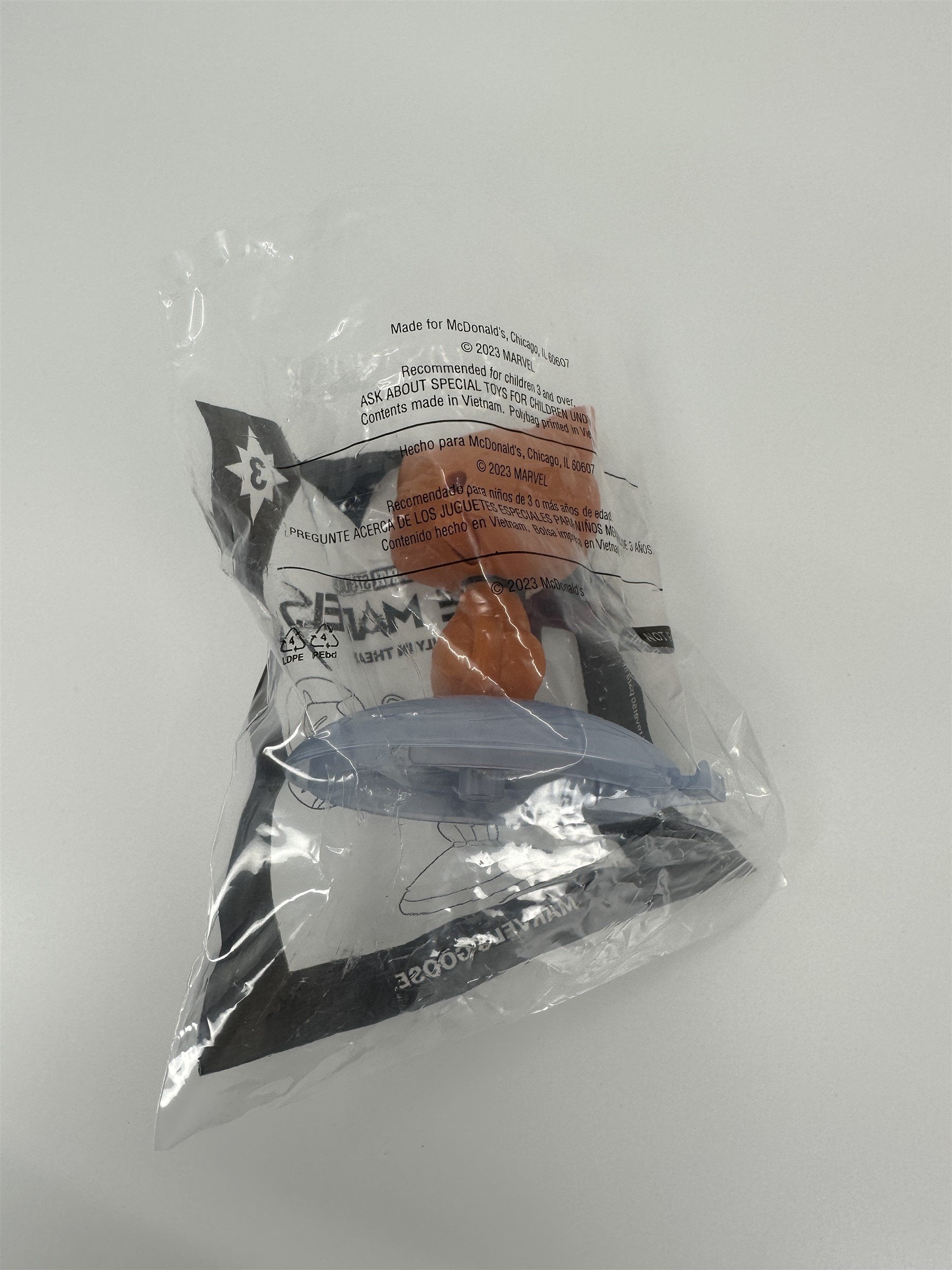 McDonalds Happy Meal Toy The Marvels Marvel's Goose *not sealed*